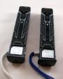 Wii remotes - note color straps