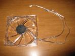 modified fan with seperate power and light circuits